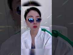 Модные солнцезащитные очки из металлического ацетата