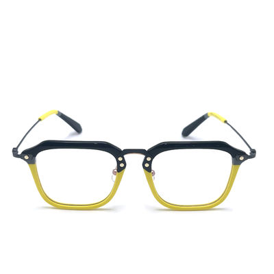 Хорошая цена BD124 настраиваемая рама цветная ацетатная металлическая рама с длиной храма 142 мм онлайн