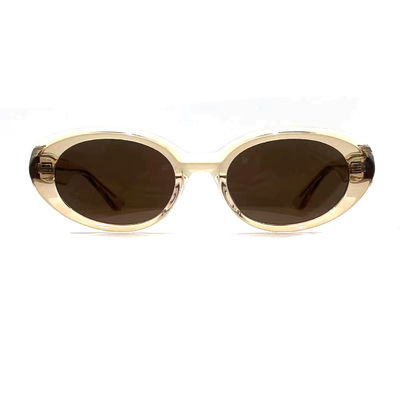 Хорошая цена Ацетатная рама Солнцезащитные очки Модная овальная форма глаз и классическая рама Стиль-модель AS075,Солнцезащитные очки Manufactory OEM/ODM онлайн