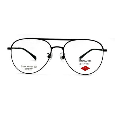 Хорошая цена FMS7155 Unisex Pilot Eye Shape Фронт из нержавеющей стали с титановыми храпами онлайн